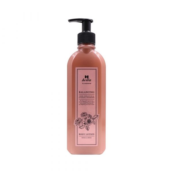 Лосьон для тела H Bella By Watsons Balancing Rose Geranium Evening Primrose Body Lotion 300 мл - H Bella By Watsons Balancing Rose Geranium  Evening Primrose Body Lotion 300ml