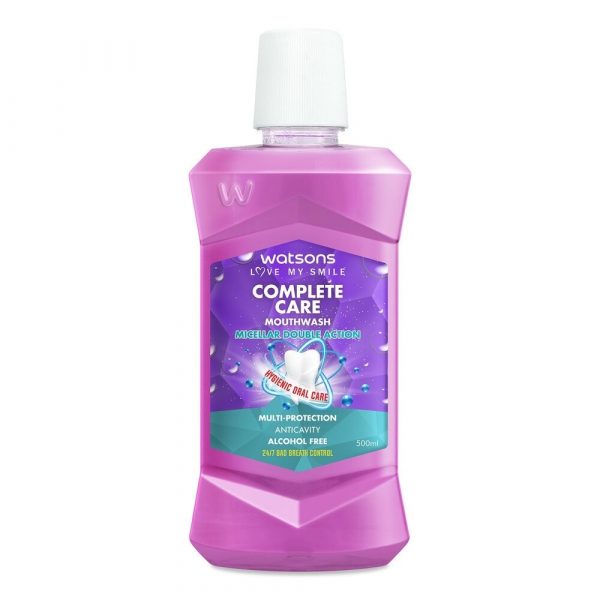 Ополаскиватель для полости рта Watsons Complete Care 500 мл. - Watsons Complete Care Mouthwash 500ml.