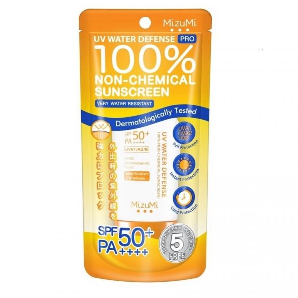Солнцезащитный крем MizuMi UV Water Defense Pro SPF50+ PA++++ 40 г - MizuMi UV Water Defense Pro Sunscreen SPF50+ PA++++ 40g