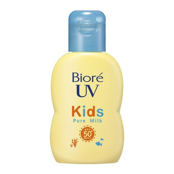 Biore UV Kids Pure Milk SPF50+ PA+++ 70 мл. โลชั่นน้ำนม - Biore UV Kids Pure Milk SPF50+ PA+++ 70 Ml. โลชั่นน้ำนม ป้องกันแสงแดด กันแดดเด็ก