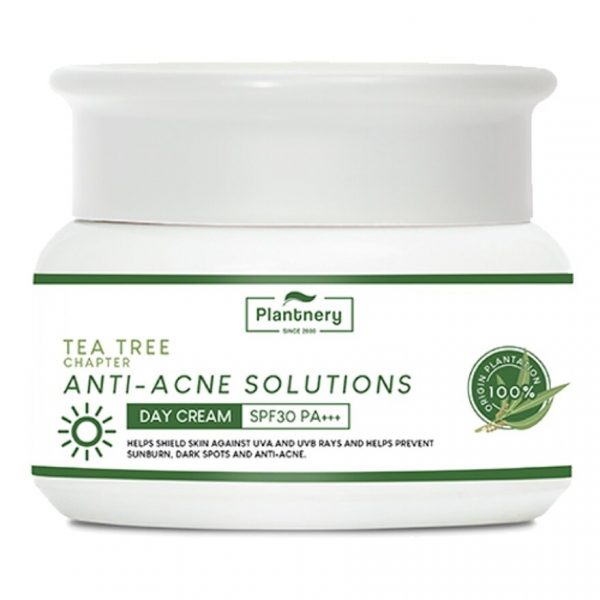 Дневной крем Plantnery Tea Tree Spf30 Pa+++ 50 г - Plantnery Tea Tree Day Cream Spf30 Pa+++ 50g