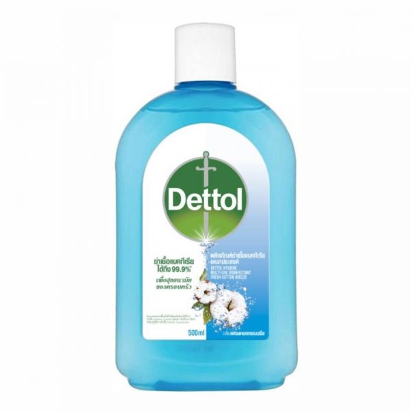 Универсальное дезинфицирующее средство Dettol Hygiene (Свежий хлопковый бриз) 500 мл. - Dettol Hygiene Multi-use Disinfectant (Fresh Cotton Breeze) 500 ml.