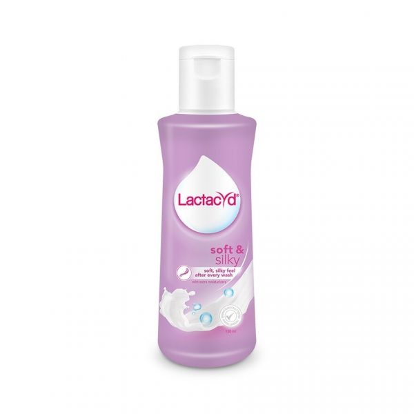 Лактацид Софт Шелки 150 мл. - Lactacyd Soft  Silky 150 Ml.