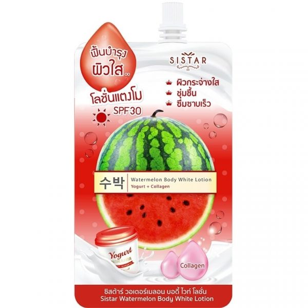 Sistar Арбузный белый лосьон для тела 40 г. - Sistar Watermelon Body White Lotion 40g.