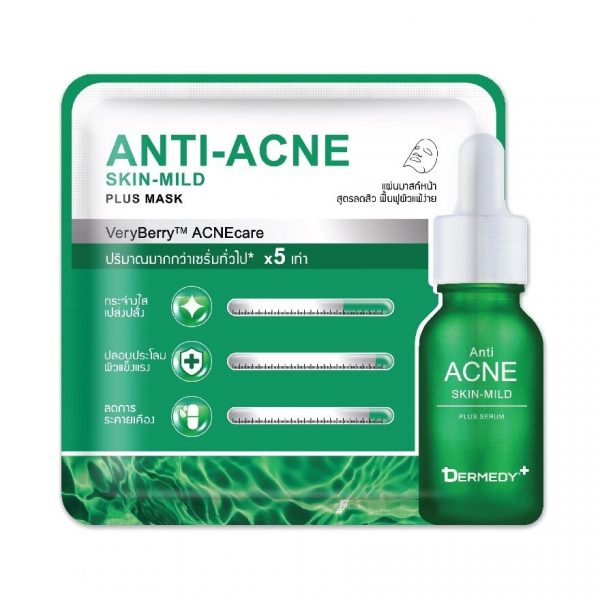 Маска Dermedy против прыщей плюс 1 шт. - Dermedy Anti-Aacne Plus Mask 1's