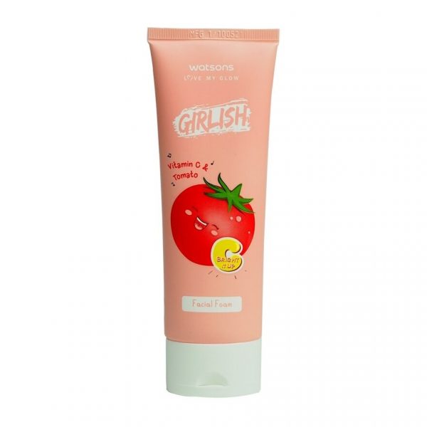 «Ватсонс Гёрлш Витамин С Томато Пенни Фоум 100 мл» - Watsons Girlish Vitamin C Tomato Facial Foam 100ml.
