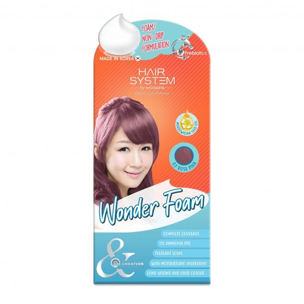 Система окрашивания волос Watsons Colourant 02 Rose Pink. - Hair System by Watsons Colourant 02 Rose Pink.