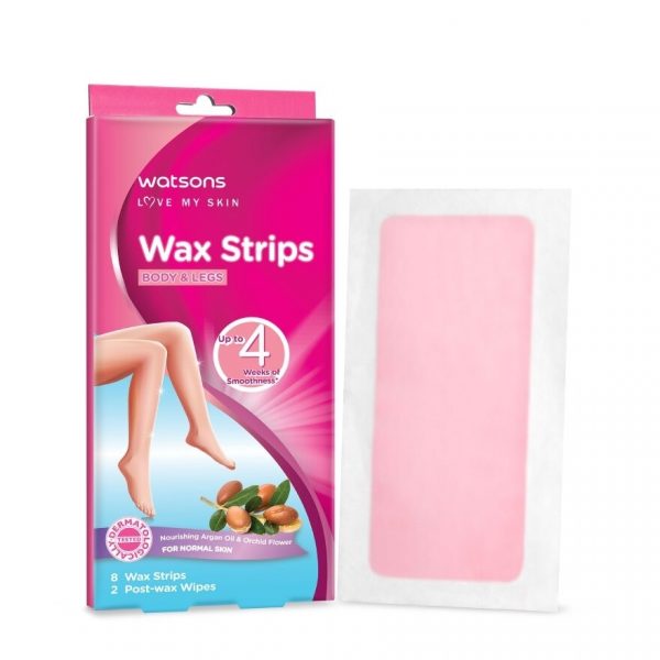 Ватсоны восковые полоски для нормальной кожи, 8 шт. - Watsons Wax Strips For Normal Skin 8 Pcs.