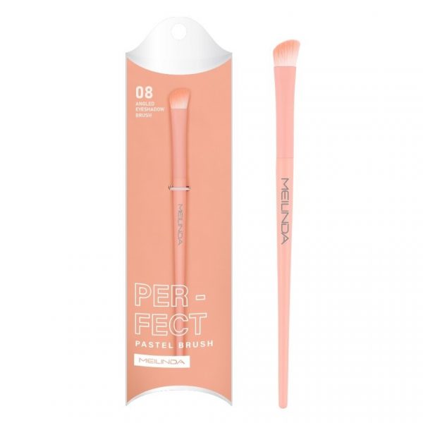 Мэйлинда Идеальная пастельная скошенная кисть 1 шт. №08 - Meilinda Perfect Pastel Angled Brush 1pcs. 08