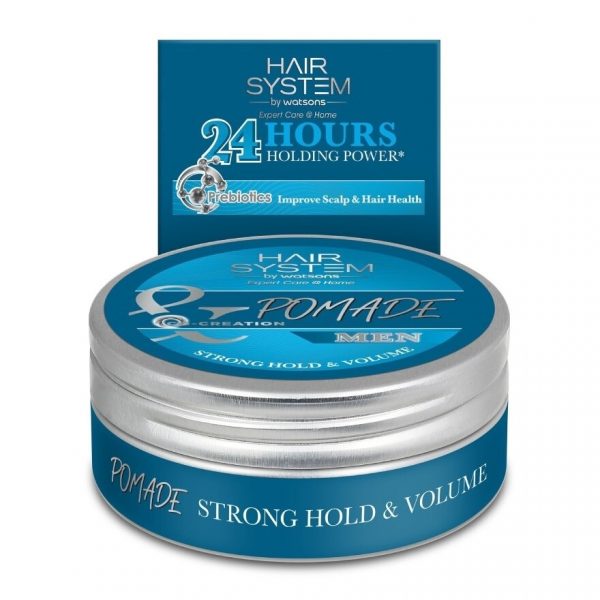 Помада для волос Hair System By Watsons Strong Hold Volume 75 г - Hair System By Watsons Pomade Strong Hold  Volume 75g