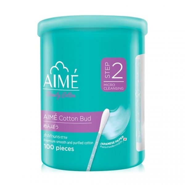 Ватные палочки AIME 100 шт. - AIME Cotton Bud 100 pcs