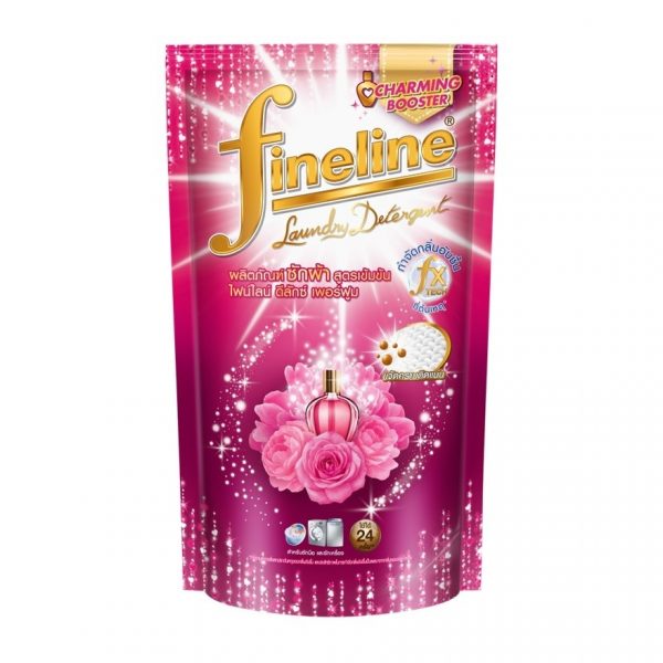 Концентрат жидкого моющего средства Fineline Deluxe Perfume Pink 550 мл. - Fineline Liquid Detergent Concentrate Deluxe Perfume Pink 550 Ml.