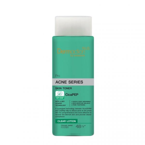 Dermaction Plus от Watsons Pro Acne Series, тоник для кожи, прозрачный лосьон, 100 мл - Dermaction Plus by Watsons Pro Acne Series Skin Toner Clear Lotion 100ml