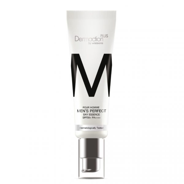 Dermaction Plus от Watsons Pour Homme Men Perfect Day Essence SPF50+ PA++++ 30 мл. - Dermaction Plus by Watsons Pour Homme Men Perfect Day Essence SPF50+ PA++++ 30ml.