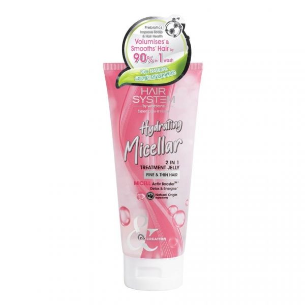 Увлажняющее мицеллярное желе для волос HAIR SYSTEM BY WATSONS - HAIR SYSTEM BY WATSONS HYDRATING MICELLAR TREATMENT JELLY
