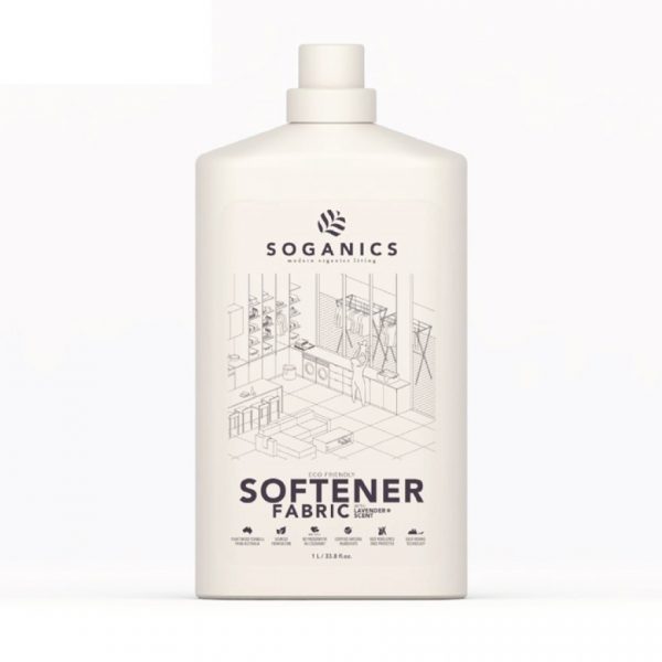 Soganics Fabric Softener Lavender Scent Organic Formula 1 Liter