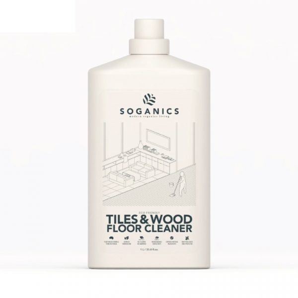 SOGANICS Tile  Wood Floor Cleaner - Eucalyptus 1L