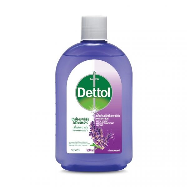 Деттол Гигиенический многоцелевой антисептик с лавандой, 500 мл - Dettol Hygiene Multi-use Disinfectant Lavender 500 ml.