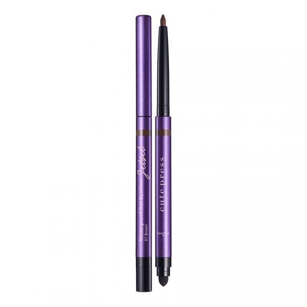 Кьют Пресс Джет Сет Жидкая подводка для глаз 01 - Cute Press Jet Set Gel Eyeliner 01