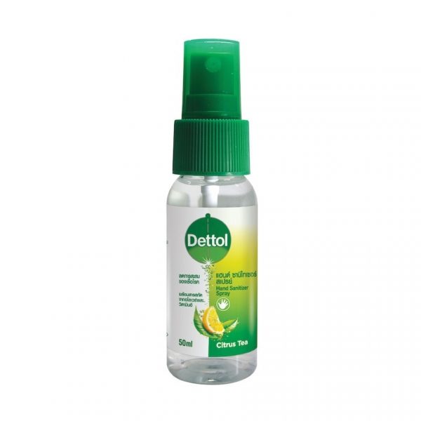 Спрей-дезинфицирующее средство для рук Dettol 50 мл - Dettol Hand Sanitizer Spray 50 ml