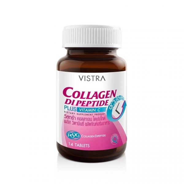 «Вистра Коллаген Диапептид Плюс С 14 таблеток» - Vistra Collagen Dipeptide Plus C 14 Tablets