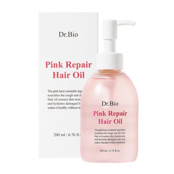Масло для волос Dr.Bio Pink Repair 200 мл. - Dr.Bio Hair Oil Pink Repair 200 Ml.