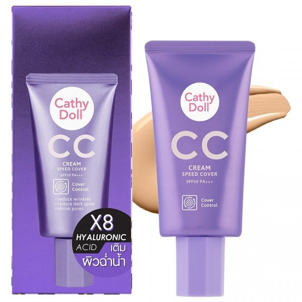 Кэтти Долл СС-крем «Спид Ковер» 50 мл №02 - Cathy Doll CC Cream Speed Cover 50ml 02
