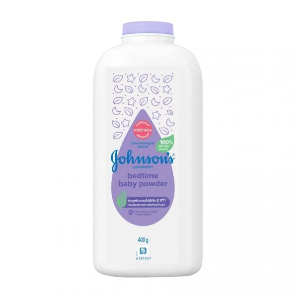 Детская присыпка Johnson's с кукурузным крахмалом перед сном, 400 г. - Johnson's Baby Powder Cornstarch Bedtime 400 G. แป้งเด็กจอห์นสัน