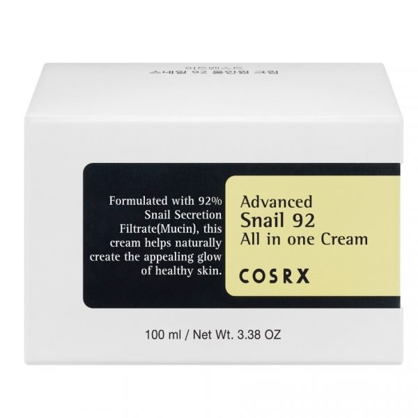 COSRX Advance Snail 92 Крем «Все в одном» 100 мл. - COSRX Advance Snail 92 All in one Cream 100 ml.