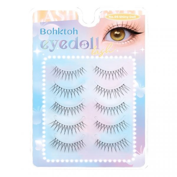 Bohktoh «Глазная кукла»: Блестящие ресницы Doll № 05 - Bohktoh Eyedoll Lash Shiny doll No.05