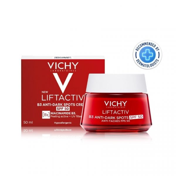 <p><strong>ВИШИ Лифтактив В3 Анти Пигментация Дневной Крем SPF50 50 мл.</strong></p> - Vichy Liftactiv B3 Anti Dark Spot Day Cream SPF50 50 ml.