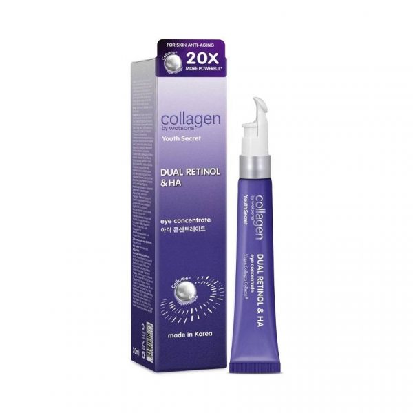 Collagen by Watsons Youth Secret Dual Retinol  HA Eye Concentrate 20ml.
