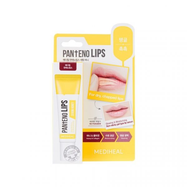 Mediheal Pantenolips Сыворотка медовая 10 мл. Новости - Mediheal Pantenolips Serum Honey 10 Ml. ลิปเจล บำรุงริมฝีปากชุ่มชื่น