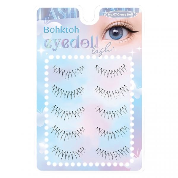 Бохкот Айдол Лэш 07 — Крейзи долл (имитация кукольных ресниц) - Bohktoh Eyedoll Lash 07 Crazy doll