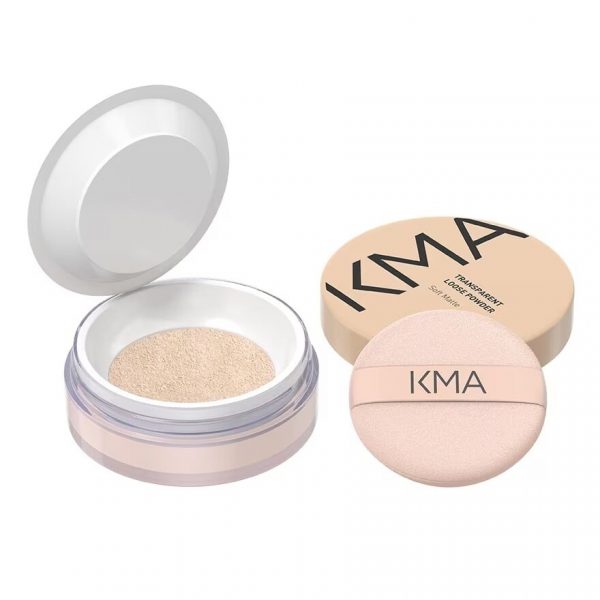 KMA Прозрачная рассыпчатая пудра 12 г №1 (нейтральный тон) - KMA Transparent Loose Powder 12g N1