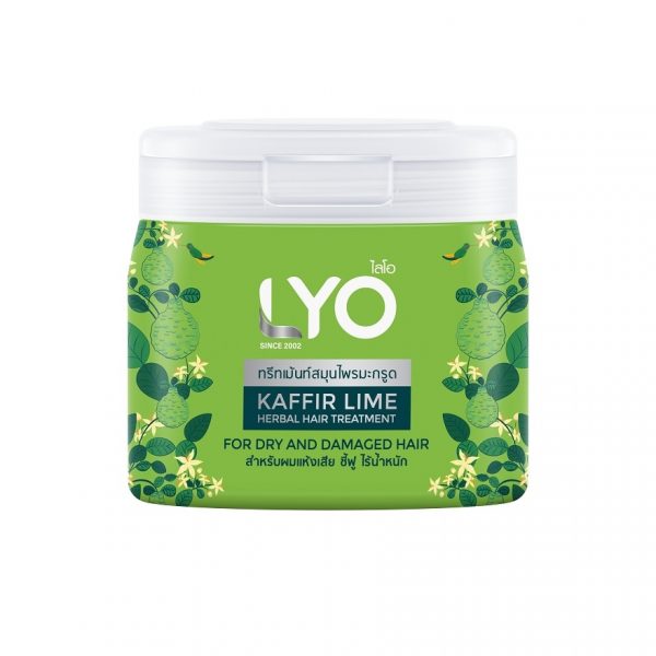 Lyo Treatment Травяные средства для волос Kaffir Lime 200 мл. Важные новости - Lyo Treatment Kaffir Lime Herbal Hair 200 Ml. สมุนไพรมะกรูด ฟื้นฟูผมแห้งเสีย ชี้ฟู