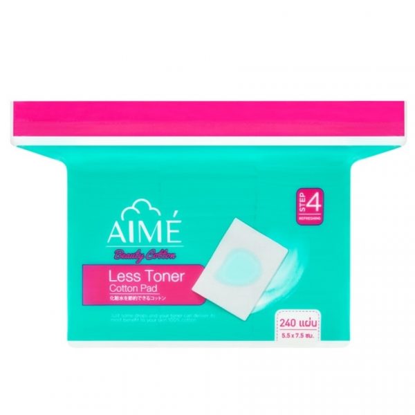Ватные диски AIME Less Toner 240 - AIME Less Toner Cotton 240 Pads