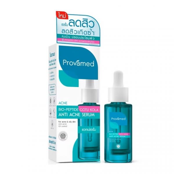 «Провомед Био-Пептид готу кола — сыворотка против акне, 30 мл» - Provamed Bio-Peptide Gotu Kola Anti Acne Serum 30 ml.