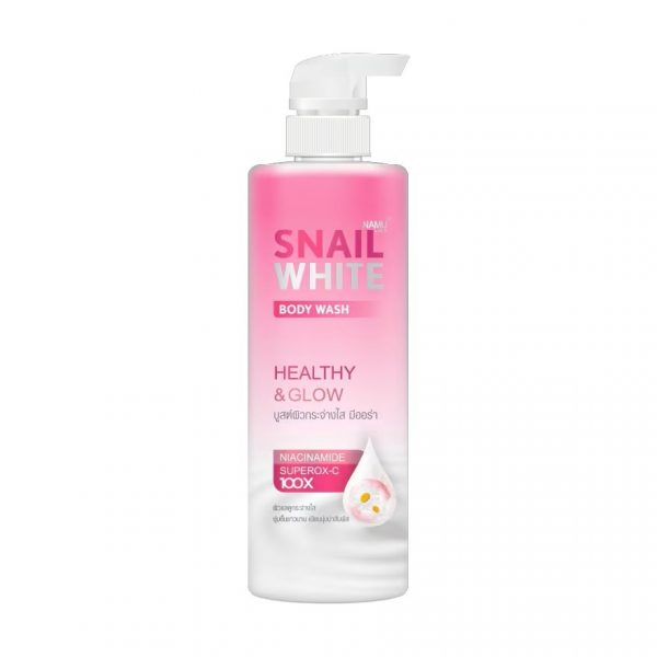 «Наму Лайф Снейлвайт Боди Вош Хелthy Глоу 500 мл» - Namu Life Snailwhite Body Wash Healthy  Glow 500 Ml.