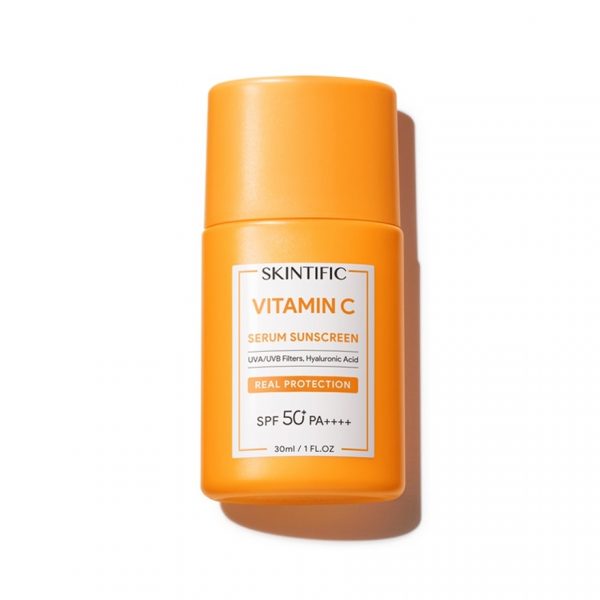 Сыворотка SkinTific Витамин С солнцезащитная SPF50+ PA+++ 30 мл - Skintific Vitamin C Serum Sunscreen SPF50 PA++++ 30 ml.