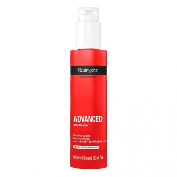 Neutrogena Advanced Acne Cleanser 150 мл. Новости - Neutrogena Advanced Acne Cleanser 150 Ml. จัดการปัญหาสิว ผิวเป็นสิวง่าย