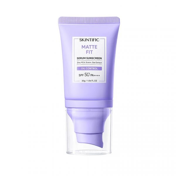Скинсфайвик Матовая фиксация — солнцезащитный крем-серум SPF50+ PA++++, 30 г. - Skintific Matte Fit Serum Sunscreen SPF50+ PA++++ 30 g.