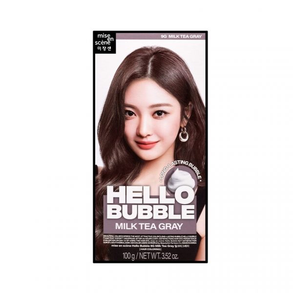 Mise En Scene Hello Bubble 9G Milk Tea Gray - Mise En Scene Hello Bubble 9G Milk Tea Gray