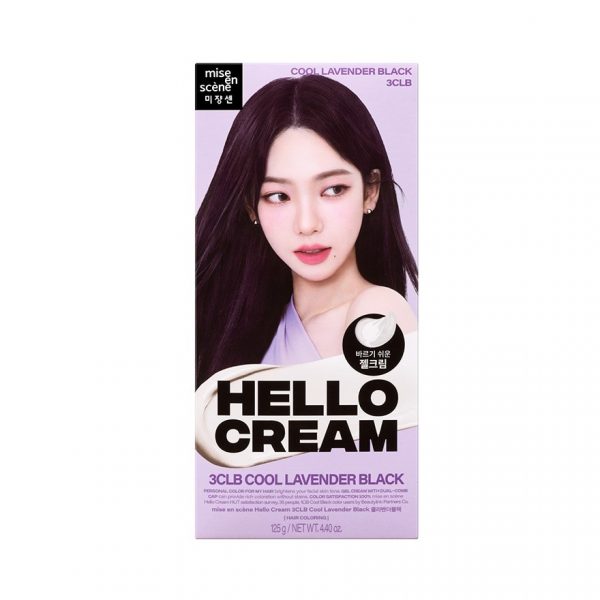 Mise En Scene Hello Cream 3CLB Cool Lavender Black - Mise En Scene Hello Cream 3CLB Cool Lavender Black
