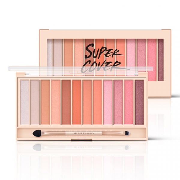 Палитра для глаз Sivanna Colors «Делюкс» № 01 - Sivanna Colors Deluxe Eye Palette 01