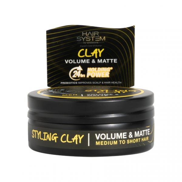 Глина для укладки волос Hair System By Watsons Styling Clay Volume Matte 70 мл. - Hair System By Watsons Styling Clay Volume  Matte 70ml.