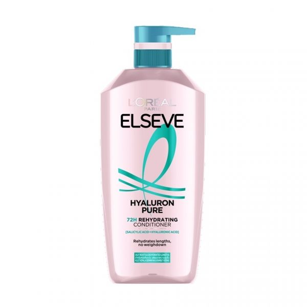 L'Oreal Paris Elseve Кондиционер Hyaluron Pure 72H Rehydrating 375 мл. - L'Oreal Paris Elseve Conditioner Hyaluron Pure 72H Rehydrating 375 Ml.