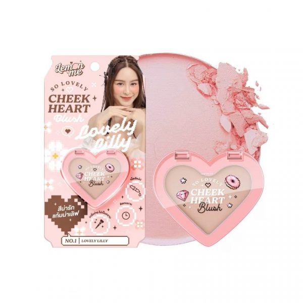 Румяна Lemon Me So Lovely Cheek Heart Blush 01 - Lemon Me So Lovely Cheek Heart Blush 01