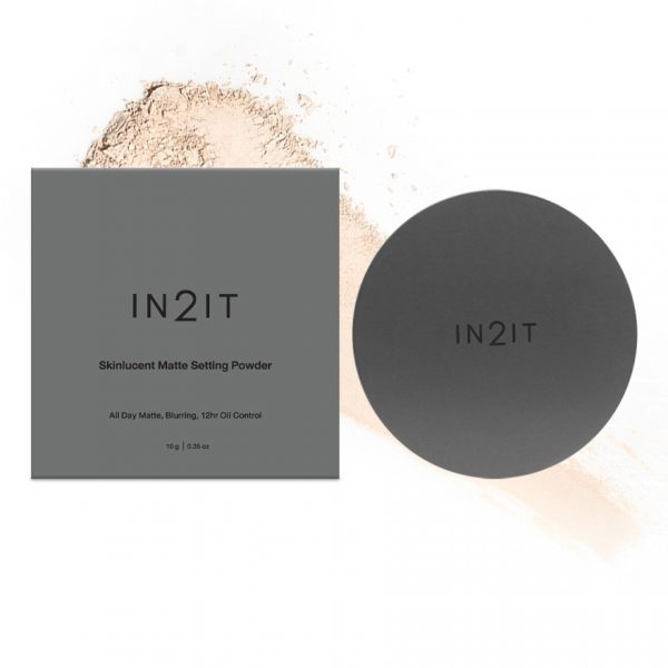 Матирующая пудра In2It Skinlucent Matte Setting Powder 10 г. 01 Натуральный бежевый - In2It Skinlucent Matte Setting Powder 10g. 01 Natural Beige