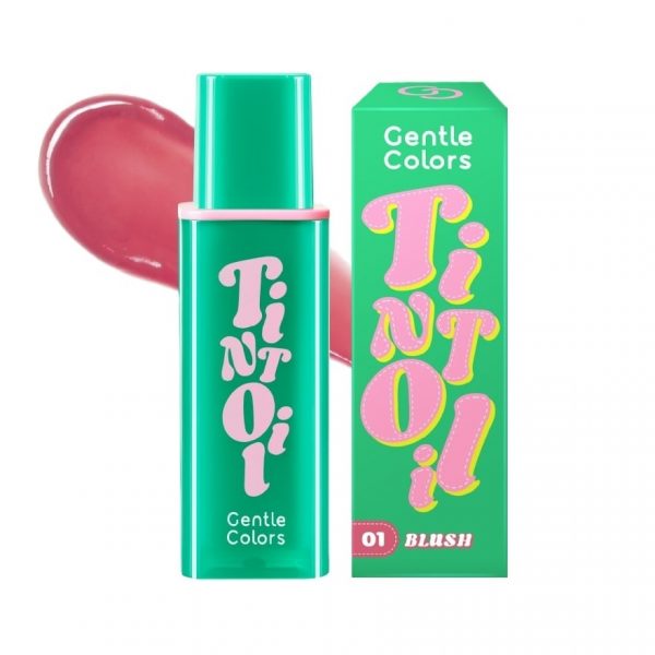 #Gentle Colors Тинт-масло для губ 4,5 г 01 - #Gentle Colors Tint Oil Lip 4.5g 01